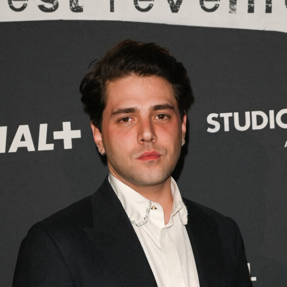 Xavier Dolan - Avant-première de la serie "La Nuit où Laurier Gaudreault s'est réveillé" à la Cinémathèque Française à Paris le 17 janvier 2023. © Coadic Guirec/Bestimage