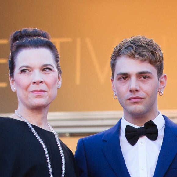 Anne Dorval, Xavier Dolan et Suzanne Clément - Montée des marches du film "Pour une poignée de dollars" pour la cérémonie de clôture du 67 ème Festival du film de Cannes – Cannes le 24 mai 2014