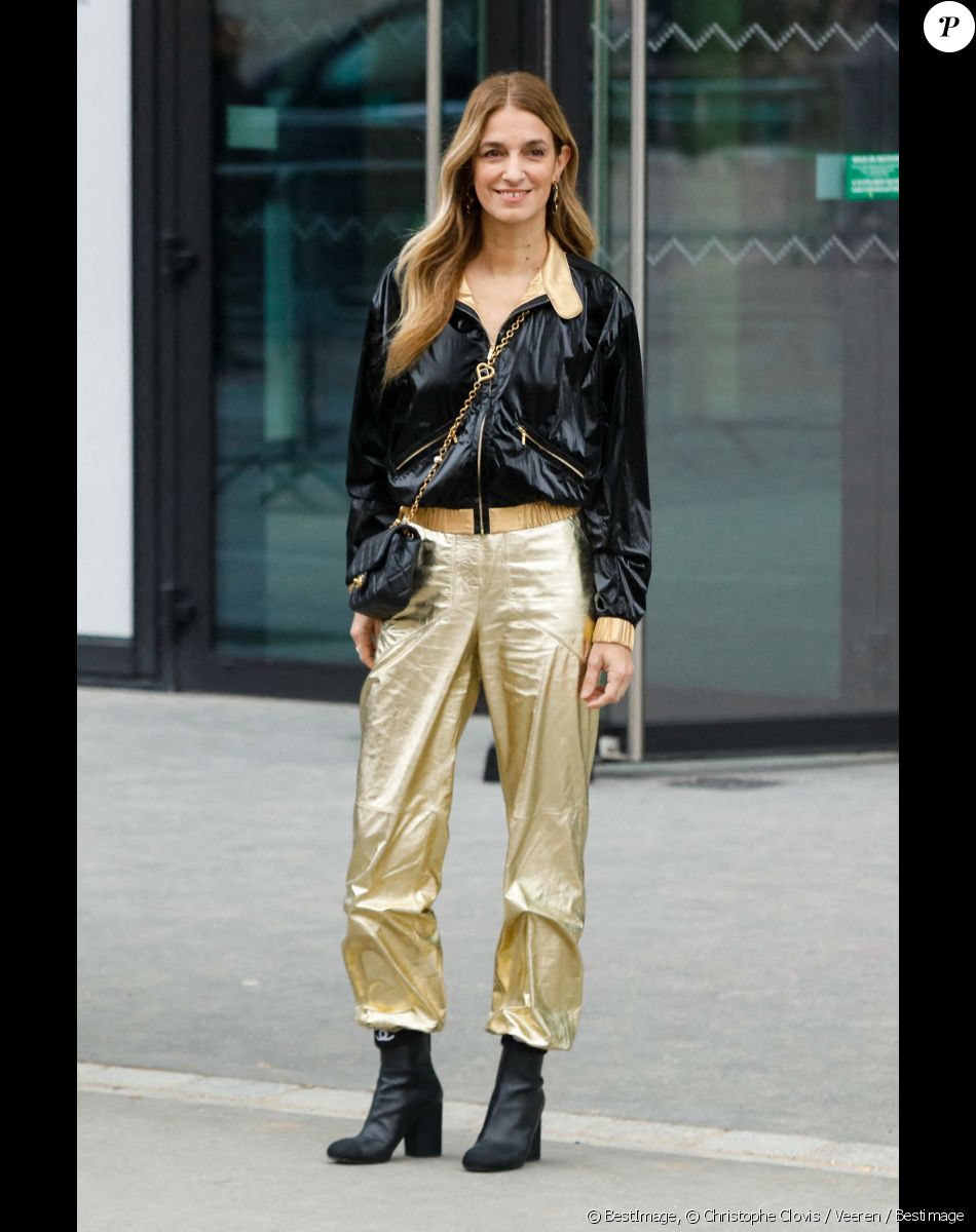 Johanna Price - Arrivées au défilé Chanel Haute Couture printemps / été 2023 lors de la fashion week à Paris le 24 janvier 2023. © Christophe Clovis / Veeren / Bestimage