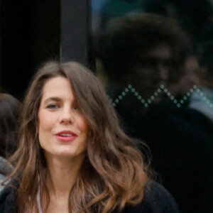 Charlotte Casiraghi - Arrivées au défilé Chanel Haute Couture printemps / été 2023 lors de la fashion week à Paris le 24 janvier 2023. © Christophe Clovis / Veeren / Bestimage 