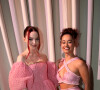 Dove Cameron et Léna Mahfouf (Léna Situations) - Défilé de Mode Giambattista Valli, Collection Haute Couture Printemps-été 2023 dans le cadre de la Fashion Week de Paris, France, le 23 Janvier 2023. © Bertrand Rindoff / Bestimage 