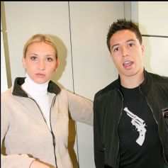 Tatiana Golovin et Samir Nasri à Roland Garros en 2009.