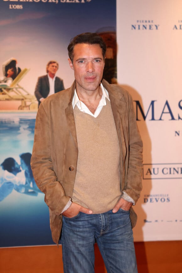 Nicolas Bedos lors de la présentation du film "Mascarade" au cinéma UGC Ciné Cité de Bordeaux. © Jean-Marc Lhomer/Bestimage