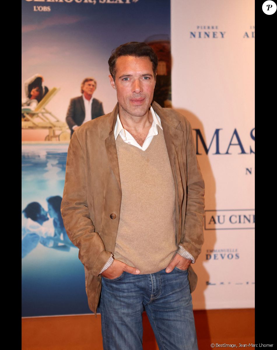 Nicolas Bedos lors de la présentation du film "Mascarade" au cinéma UGC Ciné Cité de Bordeaux. © Jean-Marc Lhomer/Bestimage