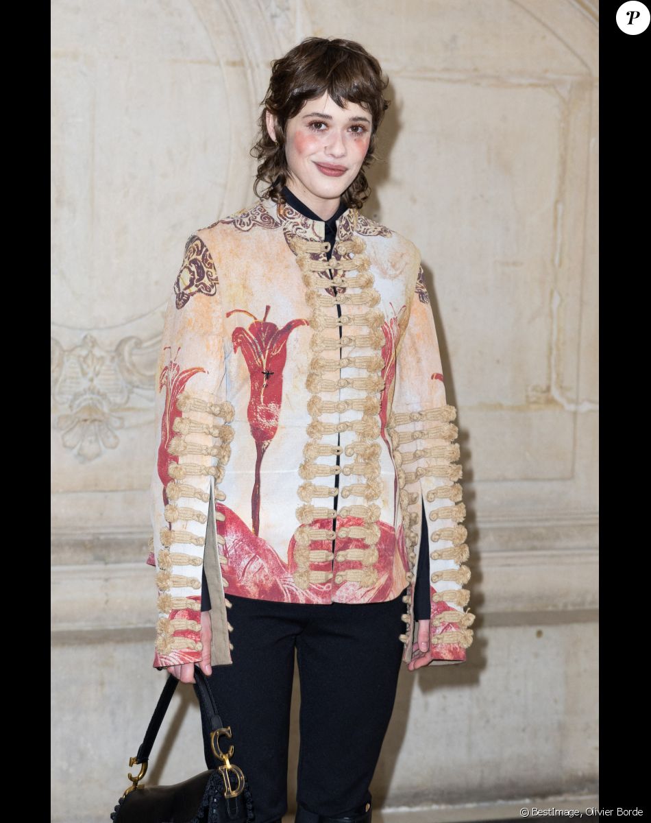 Mathilde Warnier - Photocall au défilé de mode Haute-Couture Christian Dior au musée Rodin lors de la Fashion Week Printemps-été 2023 de Paris, France, le 23 janvier 2023. © Olivier Borde/Bestimage