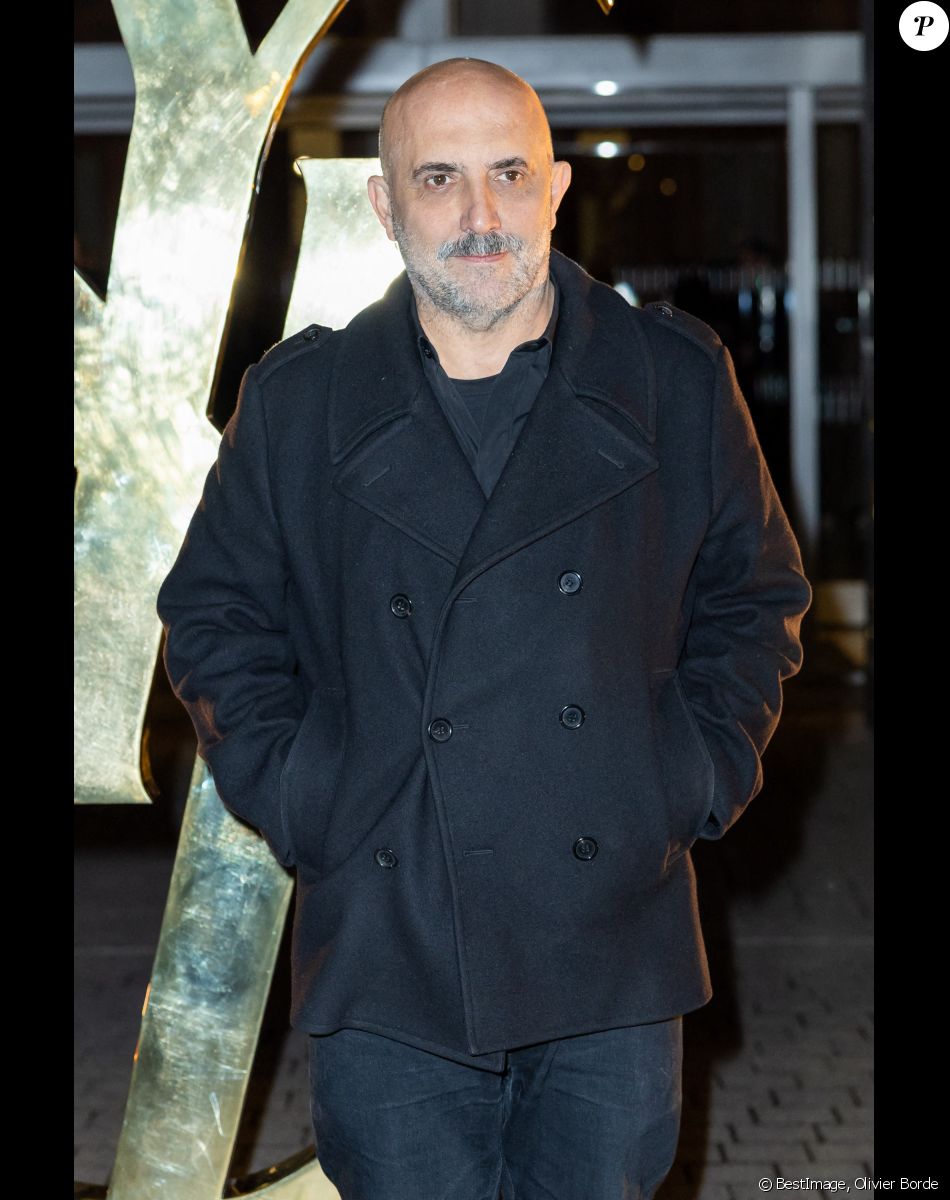 Gaspar Noé - Défilé Saint Laurent Homme Automne-Hiver 2023-2024 lors de la Fashion Week à Paris le 17 janvier 2022. © Olivier Borde/Bestimage