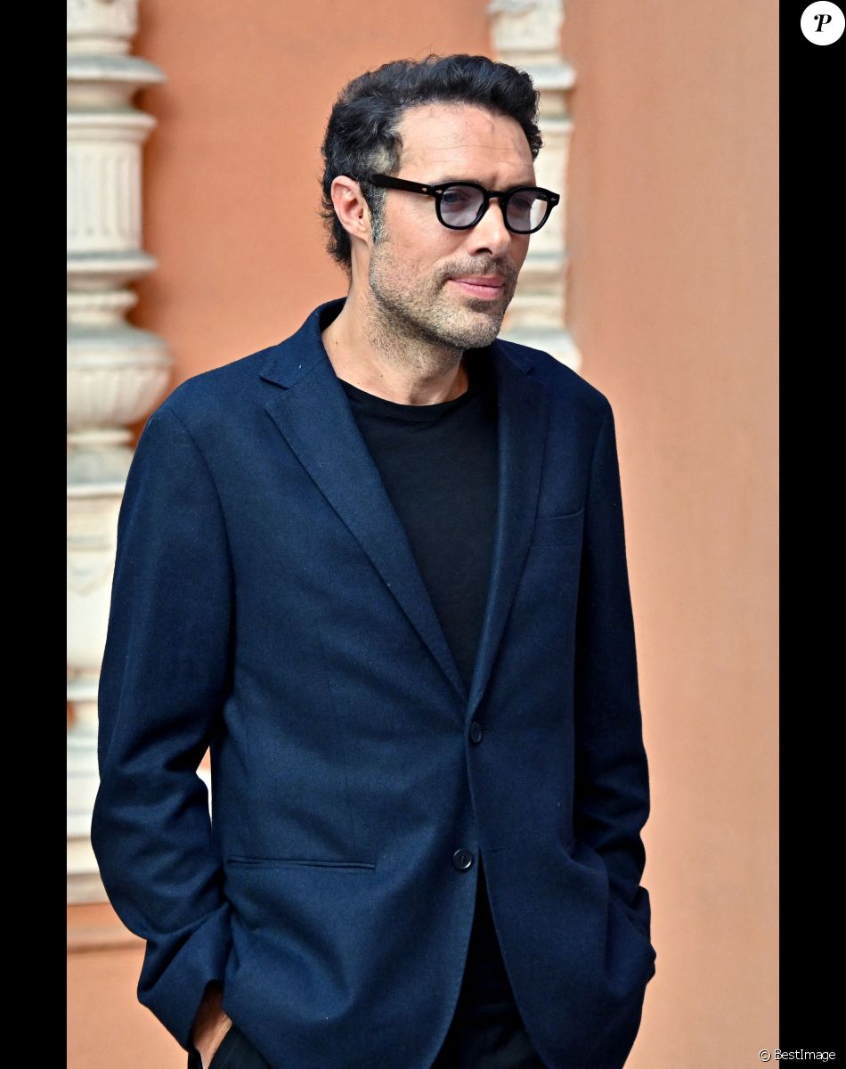 Nicolas Bedos, le président du Jury de la 3eme édition du Festival Cinéroman, à la salle de l'Artistique à Nice, le 22 octobre 2021.