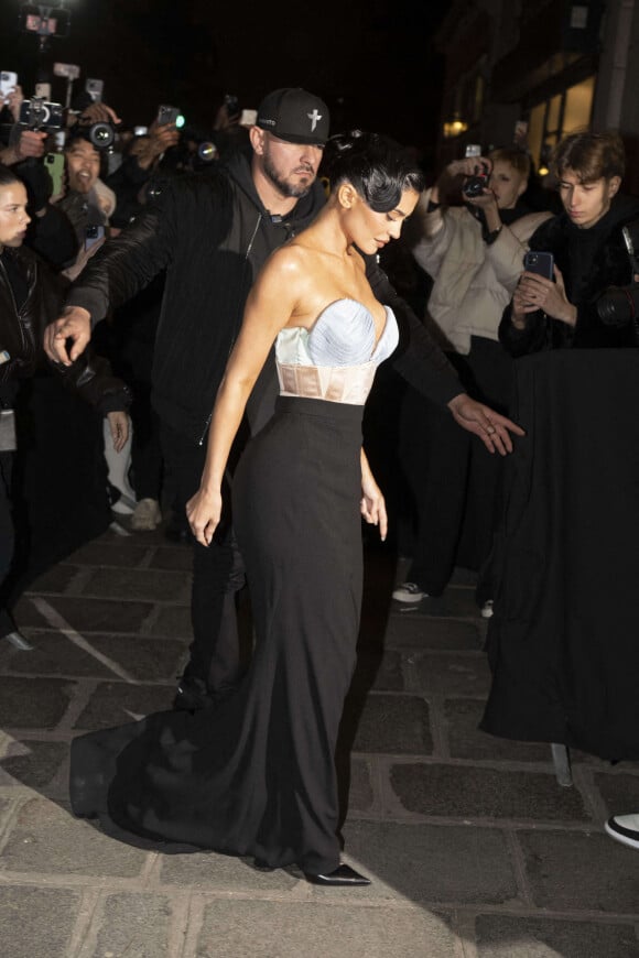 Kylie Jenner - Arrivées au défilé de mode Haute-Couture "Jean Paul Gaultier" lors de la fashion week de Paris. Le 25 janvier 2023 © JB Autissier / Bestimage