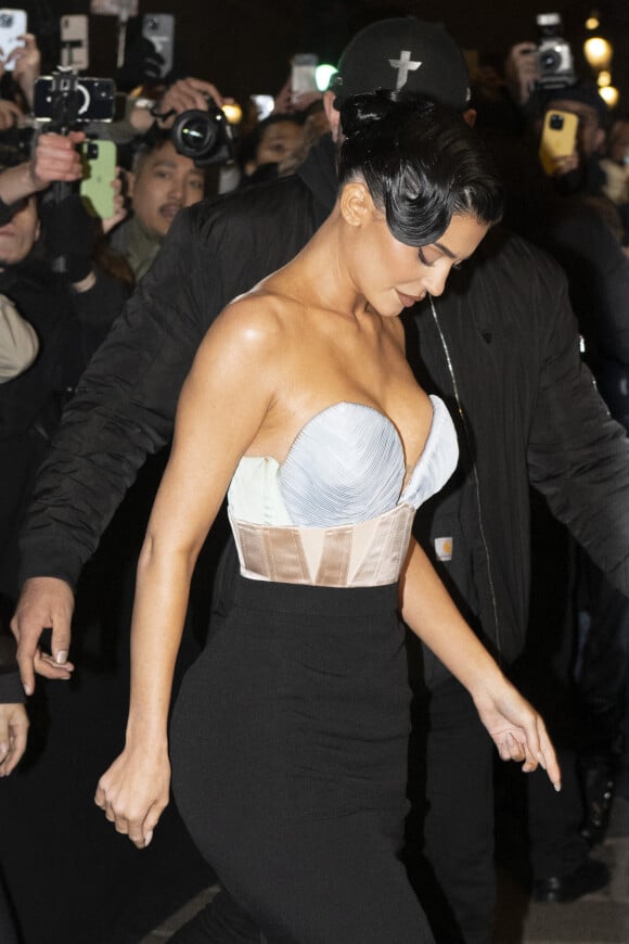 Kylie Jenner - Arrivées au défilé de mode Haute-Couture "Jean Paul Gaultier" lors de la fashion week de Paris. Le 25 janvier 2023 © JB Autissier / Bestimage