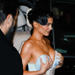 Kylie Jenner - Arrivées au défilé de mode Haute-Couture "Jean Paul Gaultier" lors de la fashion week de Paris. Le 25 janvier 2023 © Veeren-Christophe Clovis / Bestimage