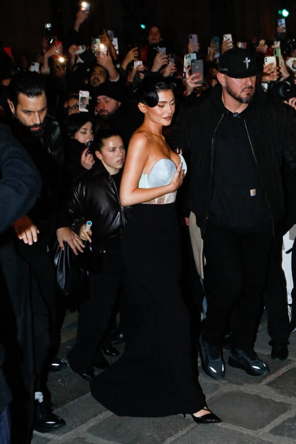 Kylie Jenner - Arrivées au défilé de mode Haute-Couture "Jean Paul Gaultier" lors de la fashion week de Paris. Le 25 janvier 2023 © Veeren-Christophe Clovis / Bestimage