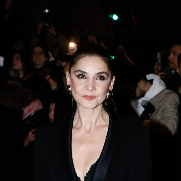 Clotilde Courau - Arrivées au défilé de mode Haute-Couture "Jean Paul Gaultier" lors de la fashion week de Paris. Le 25 janvier 2023 © Veeren-Christophe Clovis / Bestimage