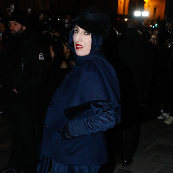 Rossy de Palma - Arrivées au défilé de mode Haute-Couture "Jean Paul Gaultier" lors de la fashion week de Paris. Le 25 janvier 2023 © Veeren-Christophe Clovis / Bestimage