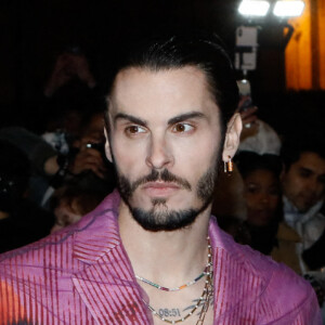 Baptiste Giabiconi - Arrivées au défilé de mode Haute-Couture "Jean Paul Gaultier" lors de la fashion week de Paris. Le 25 janvier 2023 © Veeren-Christophe Clovis / Bestimage