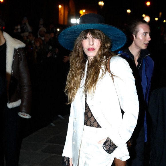 Lou Doillon - Arrivées au défilé de mode Haute-Couture "Jean Paul Gaultier" lors de la fashion week de Paris. Le 25 janvier 2023 © Veeren-Christophe Clovis / Bestimage