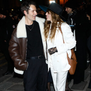 Simon Buret et Lou Doillon - Arrivées au défilé de mode Haute-Couture "Jean Paul Gaultier" lors de la fashion week de Paris. Le 25 janvier 2023 © Veeren-Christophe Clovis / Bestimage