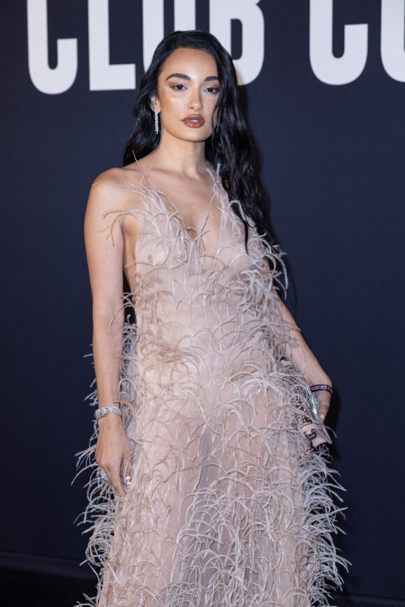 Amina Muaddi - Photocall du défilé de mode Haute-Couture "Valentino" lors de la fashion week de Paris. Le 25 janvier 2023 © Olivier Borde / Bestimage