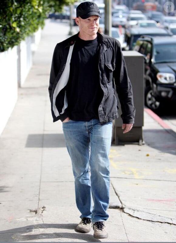 Michael C. Hall dans les rues de Hollywood (18 février 2010)