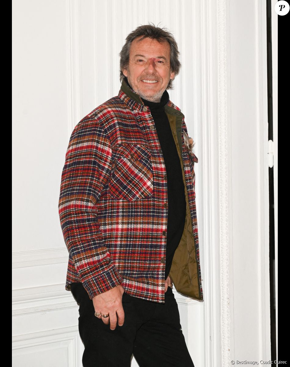 Jean-Luc Reichmann - Conférence de presse du Festival TV de Luchon au Studio Harcourt à Paris. Le 10 janvier 2023 © Coadic Guirec / Bestimage
