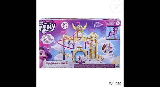 Votre enfant va être ébahi par coffret My Little Pony A New Generation la maison royale avec tyrolienne et figurines