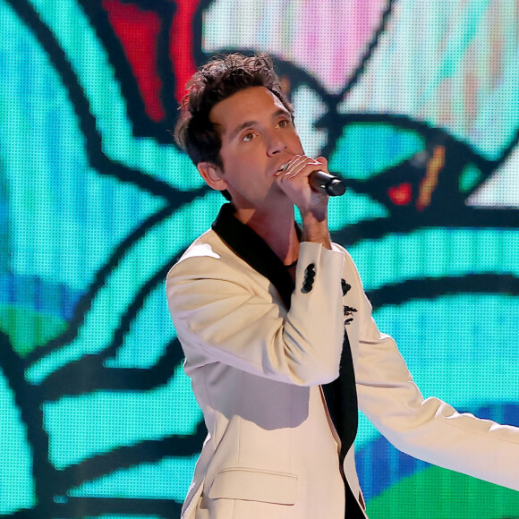 Exclusif - Mika - Enregistrement de l'émission "Le gala des Pièces Jaunes, le concert événement" au Zenith de Paris, diffusée le 28 janvier sur France 2. Le 25 janvier 2023 © Dominique Jacovides / Bestimage 