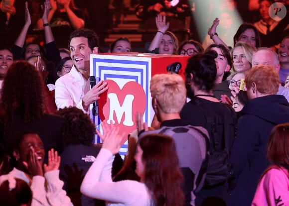 Exclusif - Mika - Enregistrement de l'émission "Le gala des Pièces Jaunes, le concert événement" au Zenith de Paris, diffusée le 28 janvier sur France 2. Le 25 janvier 2023 © Dominique Jacovides / Bestimage 