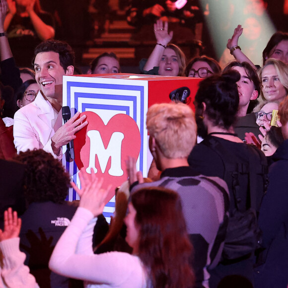 Exclusif - Mika - Enregistrement de l'émission "Le gala des Pièces Jaunes, le concert événement" au Zenith de Paris, diffusée le 28 janvier sur France 2. Le 25 janvier 2023 © Dominique Jacovides / Bestimage 