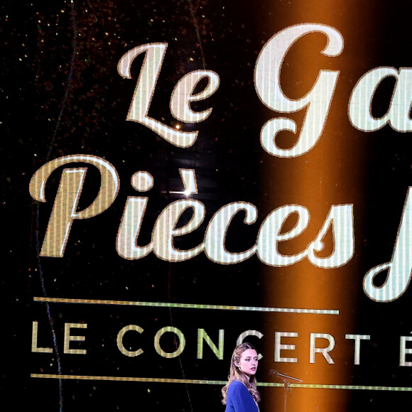 Exclusif - La chanteuse Angèle - Enregistrement de l'émission "Le gala des Pièces Jaunes, le concert événement" au Zenith de Paris, diffusée le 28 janvier sur France 2. Le 25 janvier 2023 © Dominique Jacovides / Bestimage 