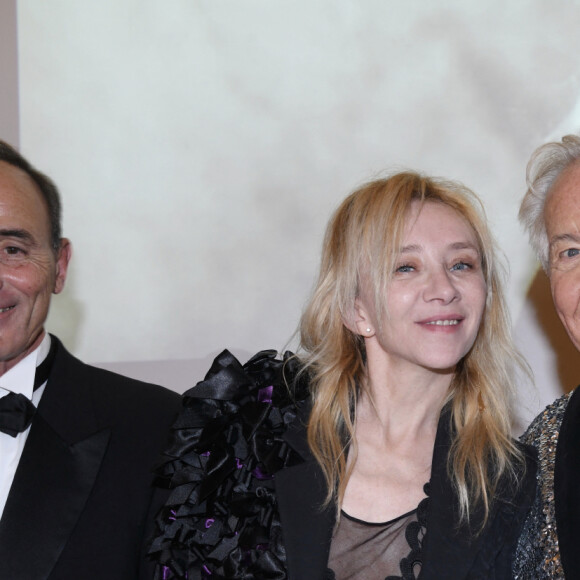 Semi-exclusif - Sylvie Testud et Massimo Gargia - 45ème édition de la cérémonie des Bests de Massimo Gargia au cercle de l'Union Interalliée à Paris, France, le 27 janvier 2023. © Rachid Bellak/Bestimage 