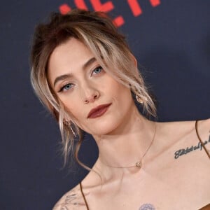 Paris Jackson. - Première du documentaire consacré à Pamela Anderson, "Pamela, une histoire d'amour" (Netflix) à Hollywood, le 30 janvier 2023.