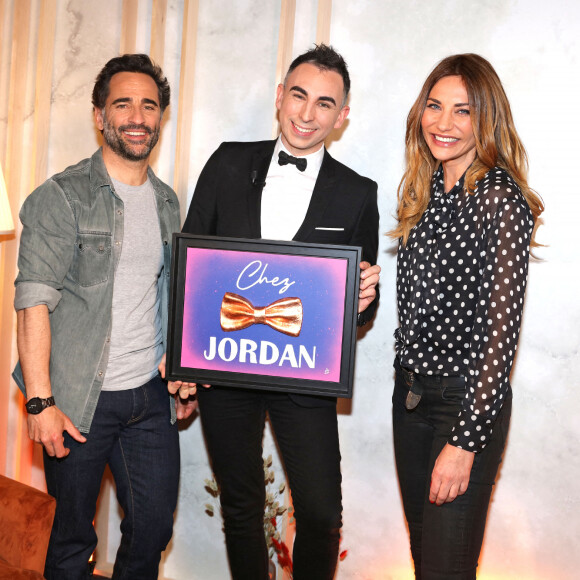 Exclusif - Florent Peyre, Jordan de Luxe, Ariane Brodier - Enregistrement de l'émission "Chez Jordan". Le 29 mars 2022 © Cédric Perrin / Bestimage