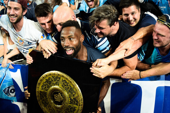 Fulgence Ouedraogo - Finale du Top 14 de rugby entre Montpellier et Castres (29-10) au Stade de France à Saint-Denis le 24 juin 2022.