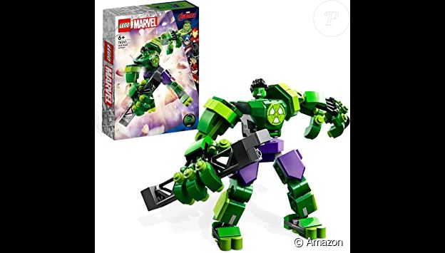 Hulk est plus terrifiant que jamais dans ce jeu de construction Lego Marvel l'armure robot de Hulk