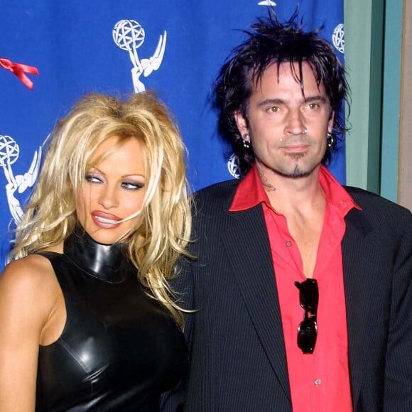 Pamela Anderson et Tommy Lee à Los Angeles.
