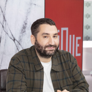 Exclusif - Mouloud Achour - Enregistrement de l'émission Clique, première de l'année, diffusée en clair sur Canal+ le samedi à 12h45, et présentée par M.Achour. Le 15 septembre 2021 © Jack Tribeca / Bestimage 