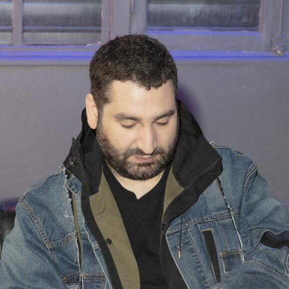 Exclusif - Mouloud Achour lors de l'enregistrement de l'émission "Clique X", diffusée en clair sur MyCanal à partir du 15 octobre, et présentée par M.Achour. Le 14 octobre 2021 © Jack Tribeca / Bestimage 