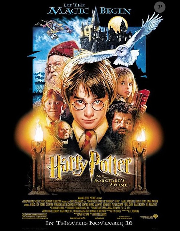 Affiche du film "Harry Potter à l'école des sorciers".