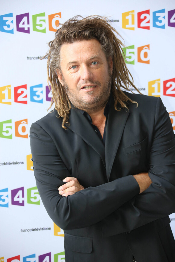 Olivier Delacroix à la conférence de presse de rentrée de France Télévisions, le 28 août 2012