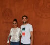 Jérémy Chardy et sa femme Susan Gossage au village lors des internationaux de tennis de Roland Garros à Paris, France, le 2 juin 2019. © Jacovides-Moreau/Bestimage 