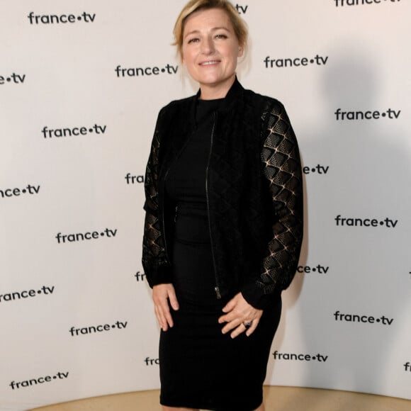 Anne Elisabeth Lemoine au photocall de la conférence de presse de France 2 au théâtre Marigny à Paris le 18 juin 2019 © Coadic Guirec / Bestimage