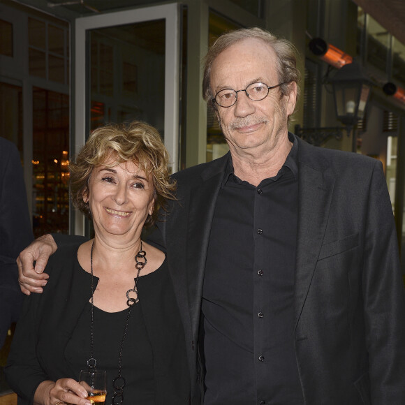 Patrick Chesnais et sa femme Josiane Stoleru - Inauguration de l'hôtel Barrière Le Normandy à Deauville. © Coadic Guirec/Bestimage