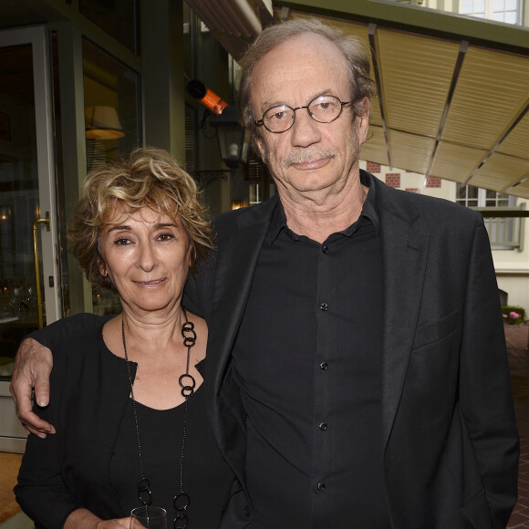 Patrick Chesnais et sa femme Josiane Stoleru - Inauguration de l'hôtel Barrière Le Normandy à Deauville. © Coadic Guirec/Bestimage