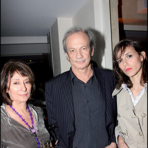 Patrick Chesnais et Josiane Stoléru et leur fille Emilie - Avant-première du film Le Code a changé