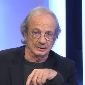 Patrick Chesnais dans l'émission "Chez Jordan", sur C8. Le 9 février 2023.