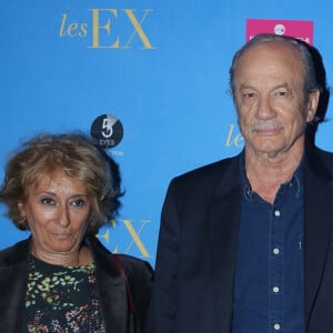 Josiane Stoleru et son mari Patrick Chesnais - Avant-première du film "Les Ex" au cinéma Gaumont Opéra Capucines à Paris, le 6 juin 2017. © CVS/Bestimage