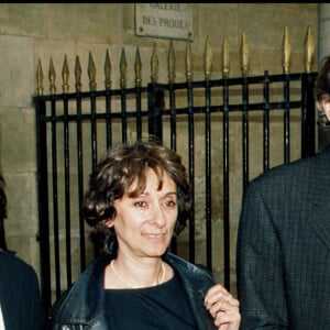 Archvesi - Patrick Chesnais, sa femme Josiane et leurs enfants Emilie et Ferdinand - Première du film "Chérie, j'ai rétrécie le public".