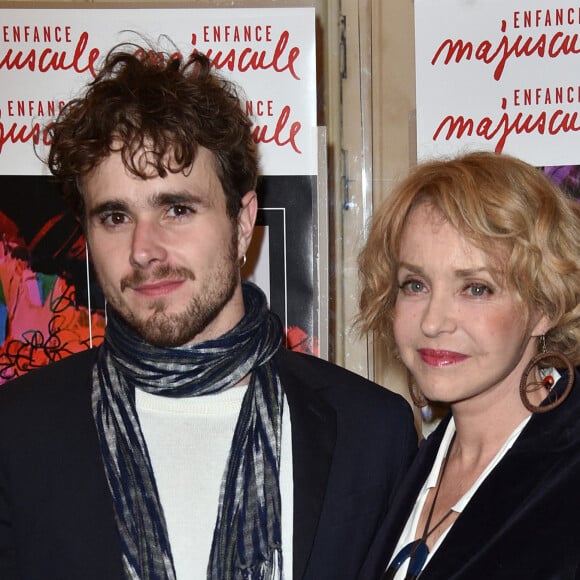 Fanny Cottençon et son fils Maxime Coggio - Gala d'Enfance Majuscule donné au profit de l'enfance maltraitée à la salle Gaveau à Paris, le 25 mars 2019. © Giancarlo Gorassini/Bestimage