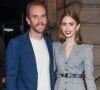 Lily Collins et son mari Charlie McDowell - Arrivées au dîner de lancement de la collection Clash de Cartier au Boros bunker à Berlin, le 21 septembre 2021.