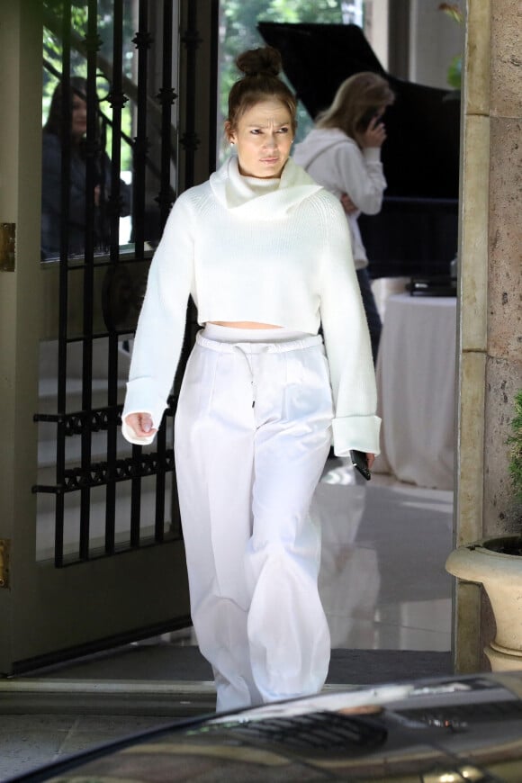 Jennifer Lopez carries Large Dior Book Tote Out in La.A on Feb.2.2023