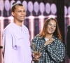 Le chanteur Stromae (Artiste masculin et Album "Multitude") avec sa femme Coralie Barbier lors de la 38ème cérémonie des Victoires de la musique à la Seine musicale de Boulogne-Billancourt, France, le 10 février 2023. © Coadic Guirec/Bestimage 